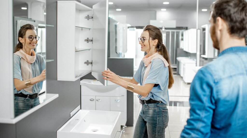 Instalación de muebles de baño